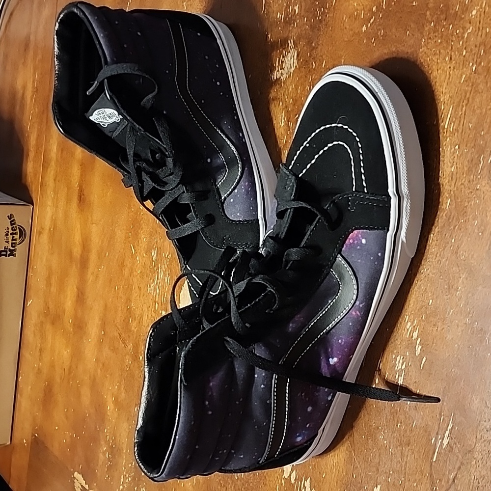 Vans SK8-Hi top Galaxy Cosmic Men's 10.5, Women's 12